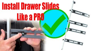 Master Drawer Installation Like a Pro with Uniguide [upl. by Martina725]