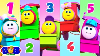 Five Little TrainsTrain Song amp More Nursery Rhymes for Children [upl. by Sanjay]