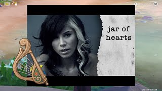 Jar Of Hearts Easy  Christina Perri  Windsong Lyre PCMobile [upl. by Witha]