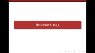 Elastičnost funkcije i primjena [upl. by Bremen]