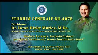 Studium Generale  Dr Intan Rizky Mutiaz MDs [upl. by Annil890]