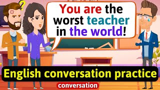 Practice English Conversation Teacher vs Parents Improve English Speaking Skills [upl. by Annaeiluj483]