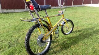 Raleigh chopper mk2 fizzy lemon 🍋 project finished all bikes out new project coming soon [upl. by Mariana]