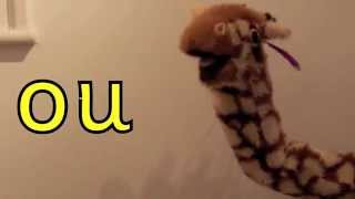 Geraldine the Giraffe learns ou as the u sound [upl. by Zsa Zsa851]