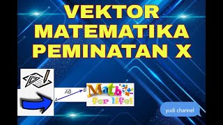 vektor matematika kelas 10 [upl. by Lilla]