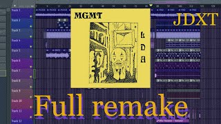 Little Dark Age  MGMT full remake FL STUDIOdav JDXT [upl. by Assener]