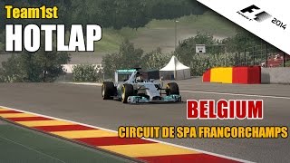 F1 2014  Spa  Hotlap  146903 on PC [upl. by Asira]