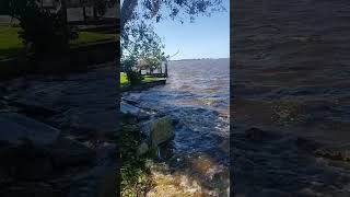 Caloosahatchee River day after Hurricane Milton Ft Myers FL [upl. by Cohen]