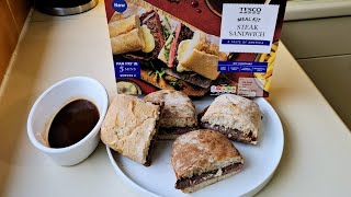 New STEAK SANDWICH amp BEEF DRIPPING Gravy MEAL KIT Review [upl. by Alexine775]