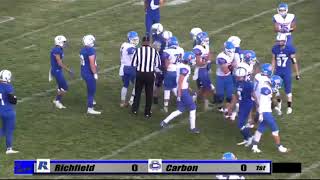 3A Football Richfield at Carbon High School UHSAA 2018 State Tournament Round 1 [upl. by Shayn]