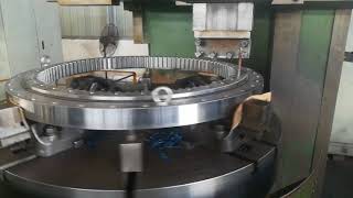 slewing bearing running in test [upl. by Nagap467]