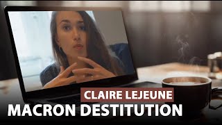 Macron sassoit sur lArticle 3  Claire Lejeune [upl. by Gambrell]