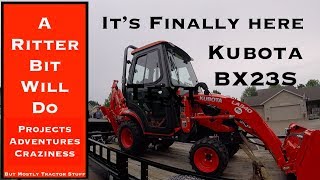 NEW TRACTOR IS HERE BX23S with a cab [upl. by Enoed]