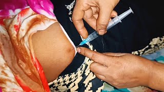 IM Intramuscular Arm injection Push Ketorolac injection Video 24 Ep 43 Anik Health Tips [upl. by Lezti]