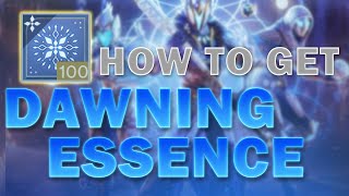 The BEST Way to Earn DAWNING ESSENCE The Dawning Event 2023 [upl. by Akinam660]