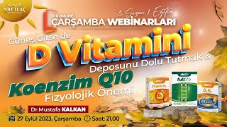 Kışın D Vitamini Deposunu Dolu Tutmak ve Koenzim Q10 Faydaları drmustafakalkan [upl. by Nerua470]