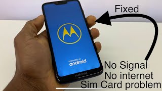 How to Fix No SIM Card Not Sim inserted Or SIM Card Failure Error on Motorola Moto g Moto e [upl. by Ienttirb]