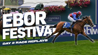 York Ebor Festival  Day 2 All Races ft CONTENT and CELANDINE [upl. by Jori]