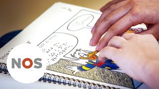 BRAILLE Ook blinden kunnen nu Donald Duck lezen [upl. by Iraj]