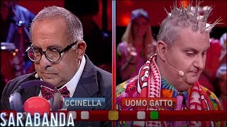 Sarabanda terza puntata  Il duello Coccinella vs Uomo Gatto [upl. by Aneekan]