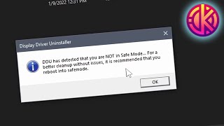 How to use DDU Display Driver Uninstaller for NVIDIA GPU [upl. by Vita]