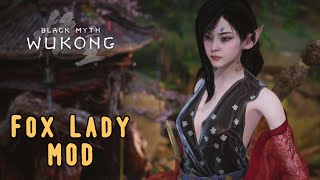 Black Myth Wukong  Playing As The Fox Lady Pingping PC MOD 4K 60FPS [upl. by Bellanca323]