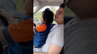 Raanya drive 🚗 कर रही है या Papa 😂 comedyshorts car trendingshorts [upl. by Caye]