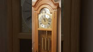 Standuhr Grandfather Clock Hermle mit Mondphase und Westminsterschlagwerk [upl. by Novonod]