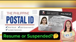 ✅POSTAL ID APPLICATION UPDATES JULY 2024 NAG RESUME NA BA [upl. by Reffineg]