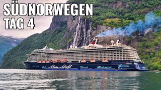 Mein Schiff 4 Südnorwegen ⚓️  Tag 4  Geiranger Hellesylt [upl. by Aland]