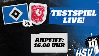 RELIVE TESTSPIEL I HSV vs Twente Enschede I Live aus dem Volkspark [upl. by Anaya690]