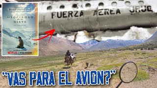 Ir al FUSELAJE de la SOCIEDAD DE LA NIEVE en MOTO sale mal  El Sosneado Mendoza Cap 15 [upl. by Maritsa]