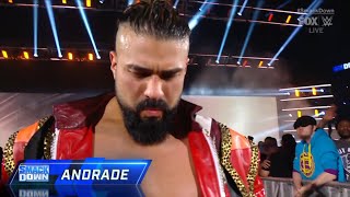 Andrade Entrance  WWE SmackDown July 19 2024 [upl. by Quintin]