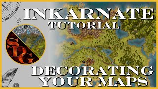 INKARNATE Tutorial  Top tips for Decorating your DampD and other TTRPG maps [upl. by Lagiba]