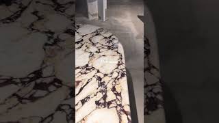 Calacatta violet marble dining table [upl. by Suirtimid849]