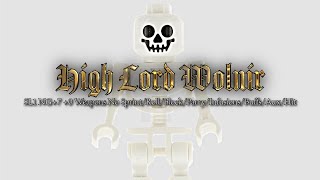 High Lord Wolnir SL1 NG7 0 No SprintRollBlockParryInfusionsBuffsAuxHit [upl. by Ronel]