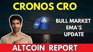 CRO BULL MARKET EMAS UPDATE  Cronos CRO price Prediction [upl. by Aisirtap655]