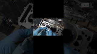 1994 SAAB 9000 B234I head cleaning before refresh saab saab9000 DIY automotive enginework [upl. by Magdalen853]