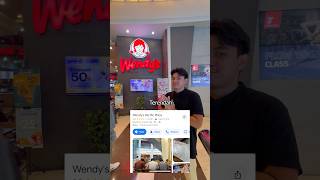 Wendy’s 1 Bintang vs 5 Bintang chicken burger wendy food star review fyp shorts [upl. by Formica450]