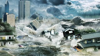 Most Horrific Monster Tsunami Caught On Camera  Natural Disasters [upl. by Melone795]