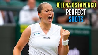 Jelena Ostapenko Great Tennis Performance  Powerful Tennis Points HD [upl. by Hugo]