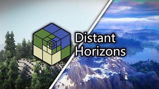 Minecraft never looked this good  Distant Horizons 20  Iris Shaders [upl. by Ecirtac363]