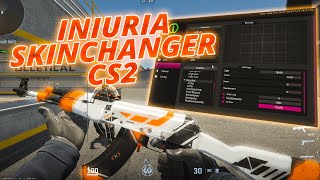 INIURA RELEASED THEIR CS2 SKINCHANGER  INIURA CS2 CHEATING [upl. by Onaimad508]