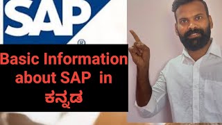 What is SAPBasic Information about SAP in Kannada [upl. by Elamor928]