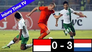 Indonesia 03 Belanda  Friendly Match 2013  All Goals amp Highlights [upl. by Stockwell525]