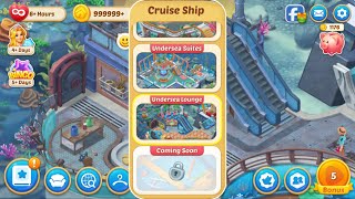 Matchington Mansion  Undersea Lounge  Cruise Ship Part 9 Gameplay [upl. by Daniela733]