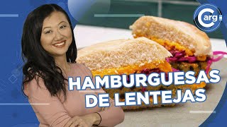 CÓMO HAGO HAMBURGUESAS DE LENTEJAS [upl. by Khalid11]