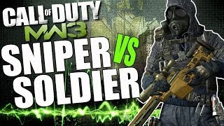 Call Of Duty Modern Warfare 3  Super Snipers Vs Super Soldier COD MW3 Specialist Gameplay [upl. by Onurb462]