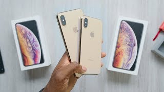 Gold iPhone Xs Max Unboxing [upl. by Selimah]