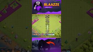 FLÉCHE GÉANTE VS HDV6 🤣🤣 funny clashofclans supercell gaming coc reine queen equipements [upl. by Rashida]